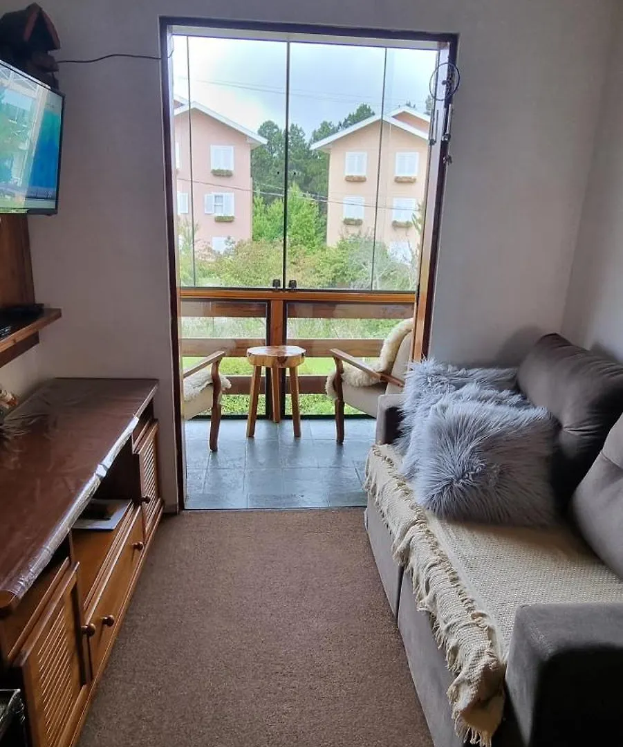 Apartamento Completo Em Campos Do Jordao - Um Dos Condominios Mais Alto Da Cidade - Linda Vista